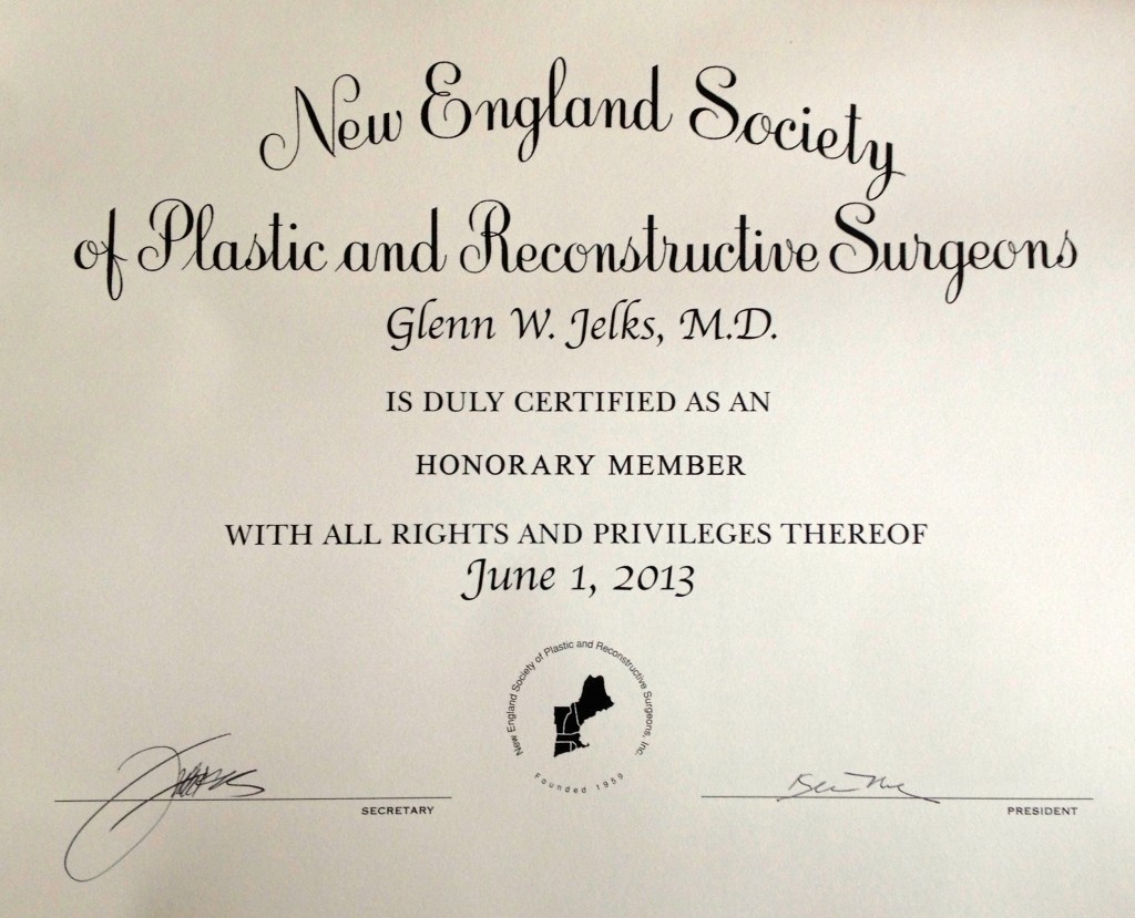 Honors: NESPRS Dr. Jelks - Honorary Member